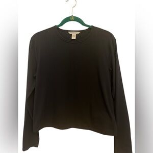 Women’s Athleta Essential long sleeve top in gray. Size SP.